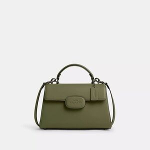 Coach Eliza Top Handle Bag - Military Green